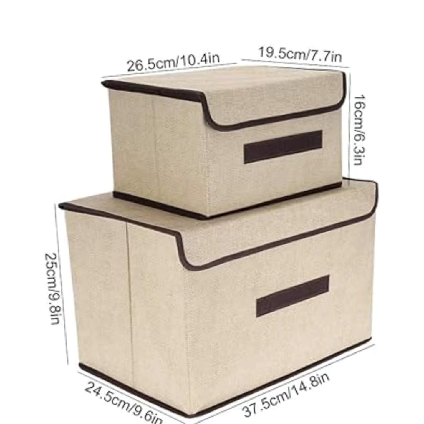 Versatile 2 in 1 multifunctional storage box