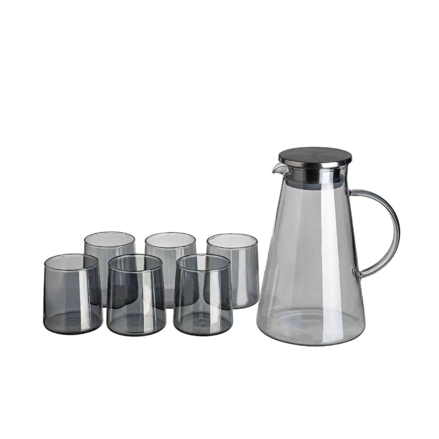 Borosilicate Glass Cup and 2Ltrs Jug