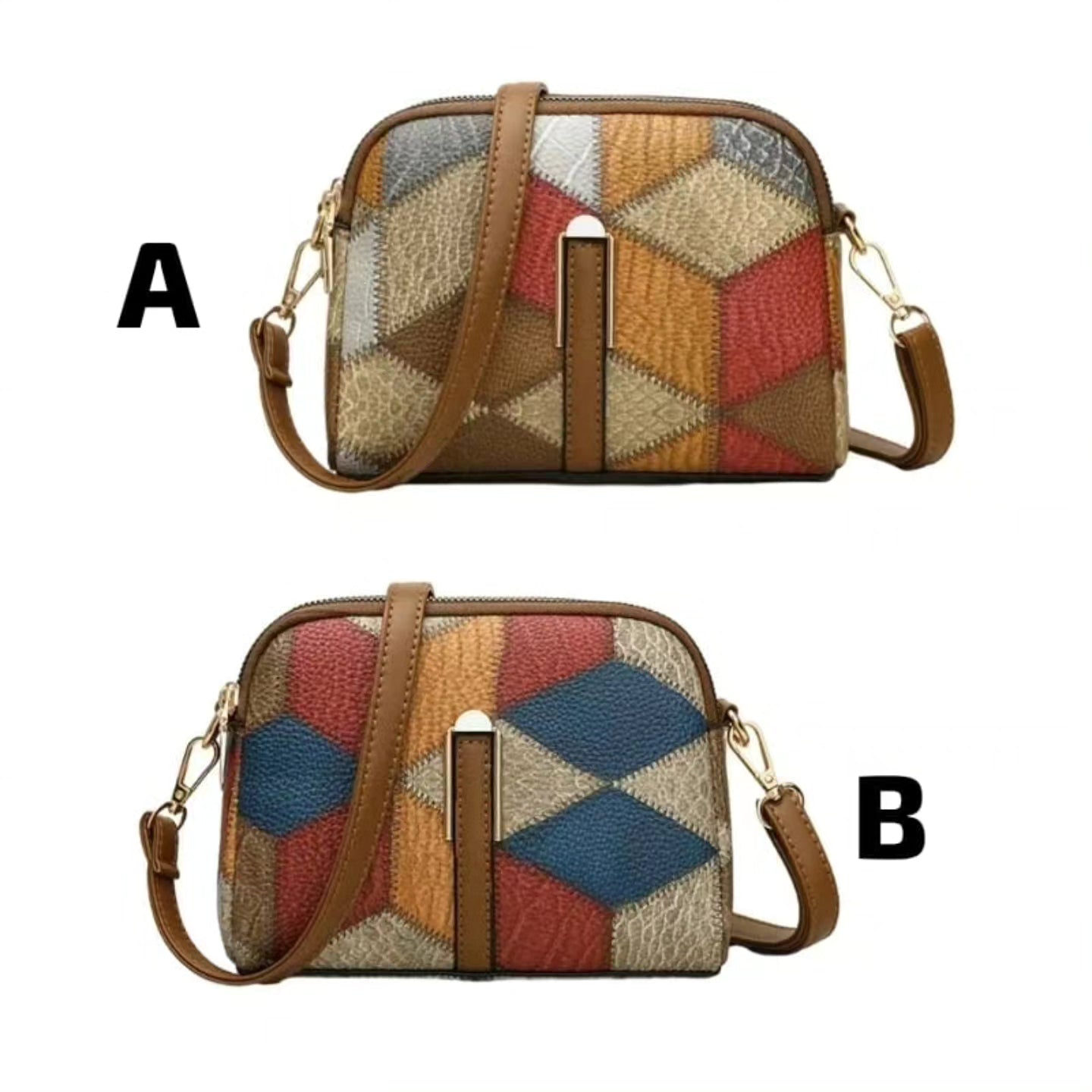 Multicolor Crossbody Sling Bag