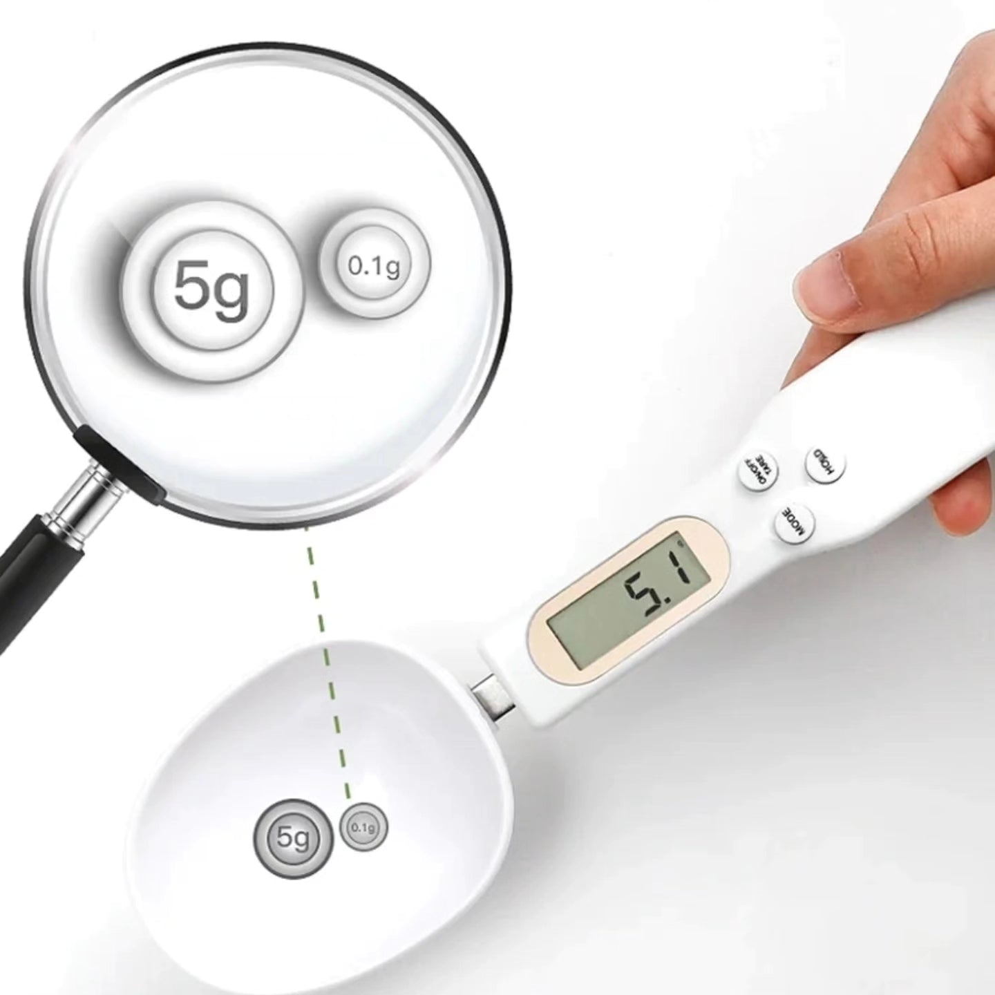 Electronic Digital Weighing Spoon