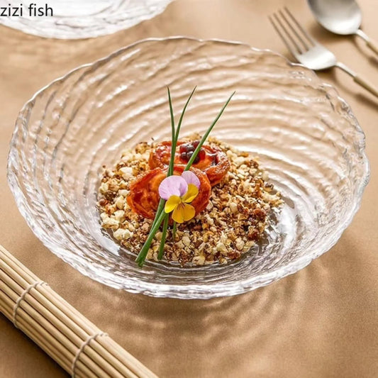 Set of 6Pcs Glass Luxury Bowl