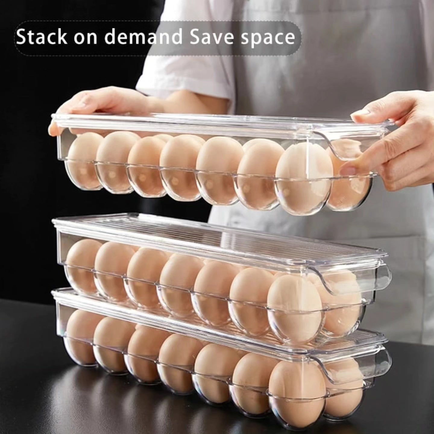 14 Grid Airtight Egg Tray