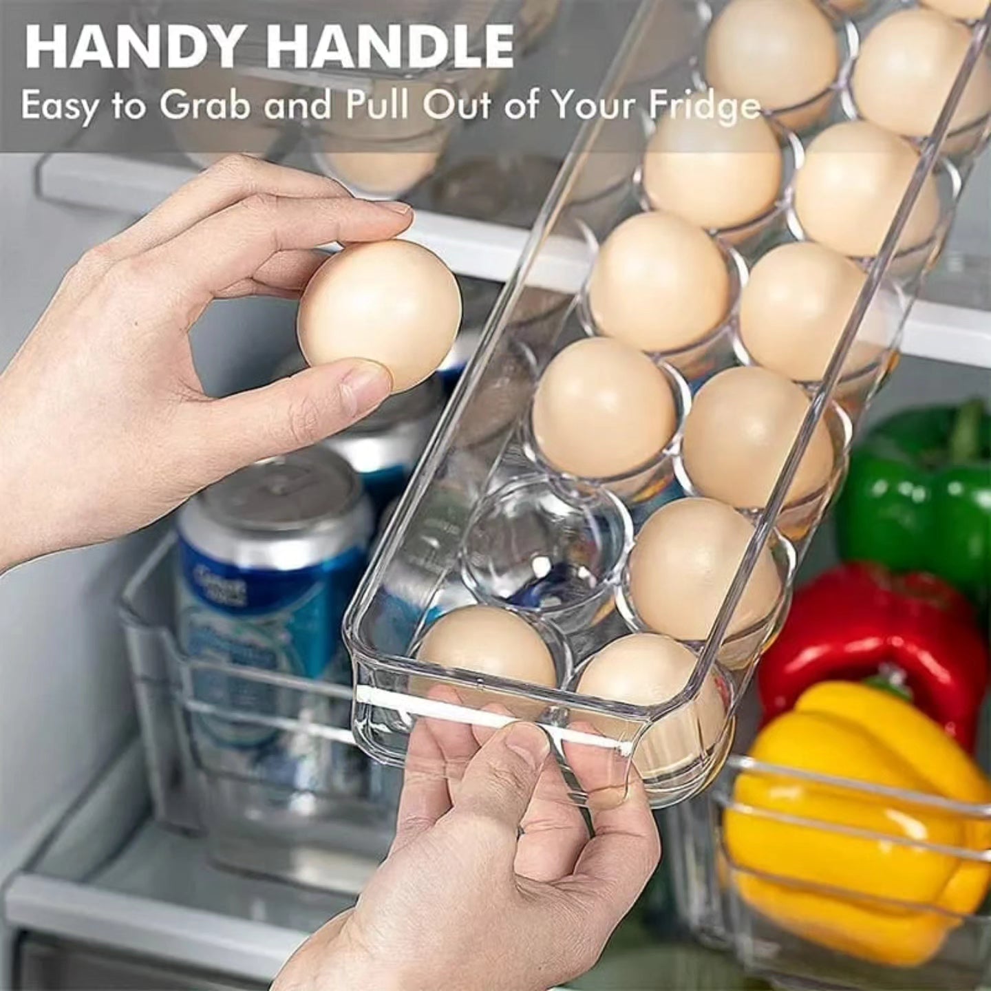 14 Grid Airtight Egg Tray