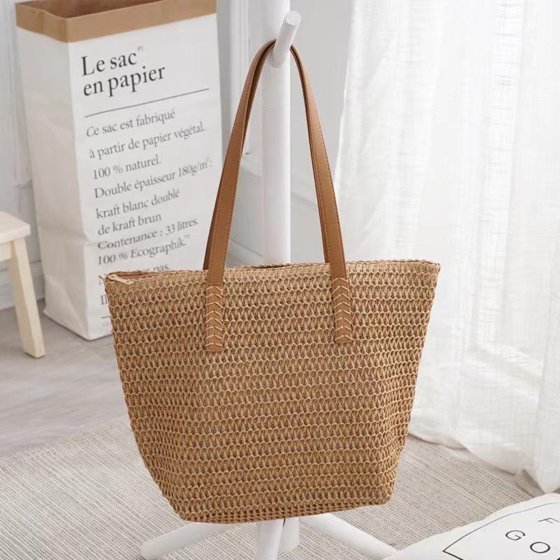 Summer straw bags summer tote bag