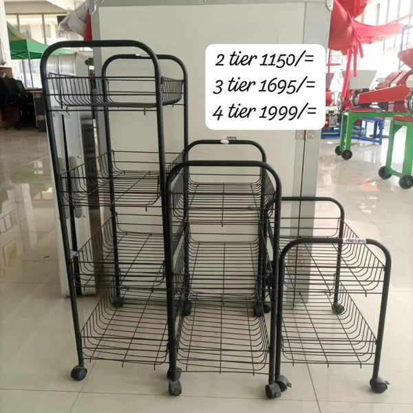 Metallic vegetable rack gha
