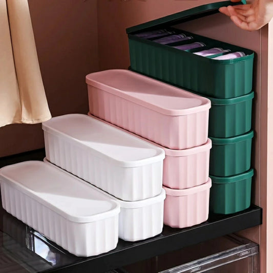 Closet Storage Organizer with Lid