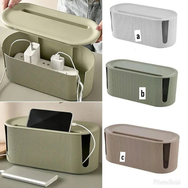 Large plug storage box/ cable wire organizer,case storage