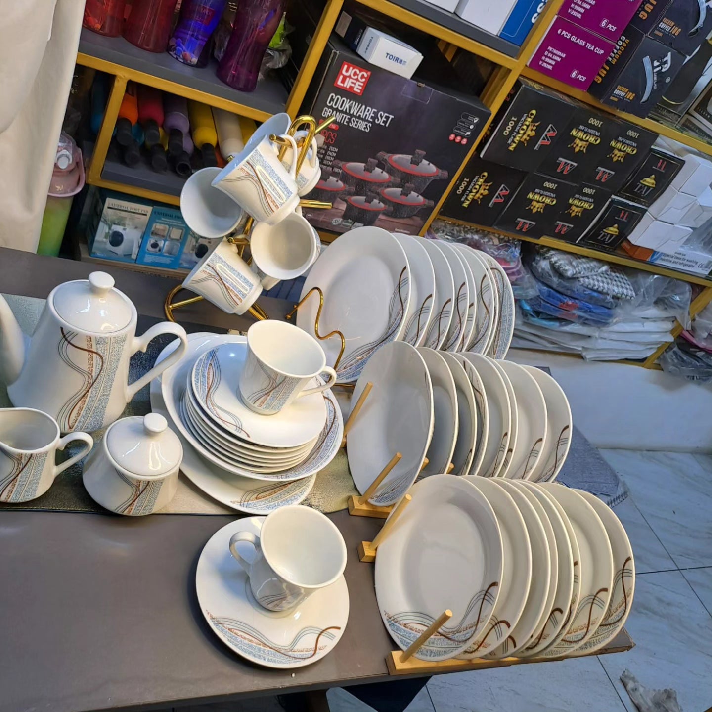 47 pc Dinnerset