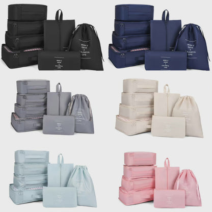 7pcs Luggage Travel Organizer For Suitcase
