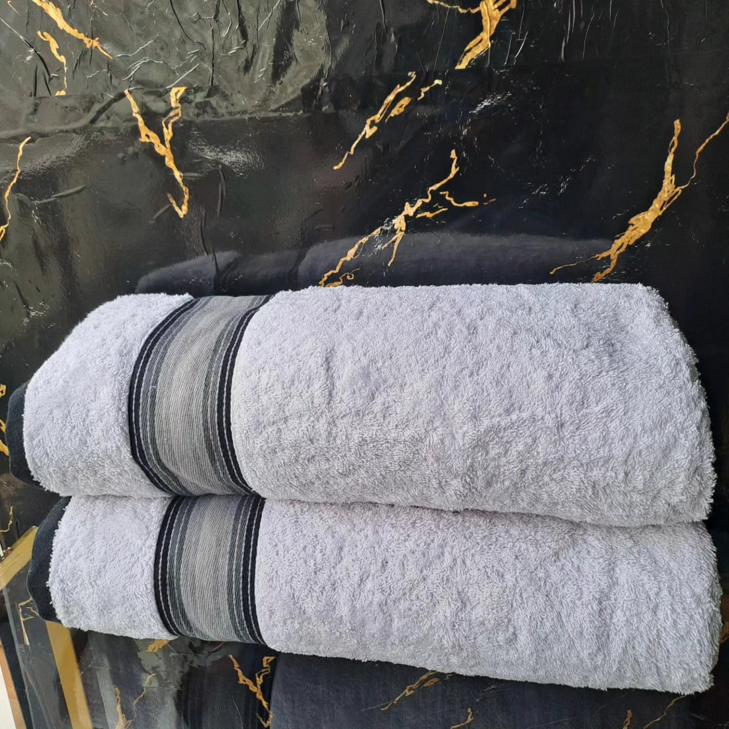 Extra King Size White Towels