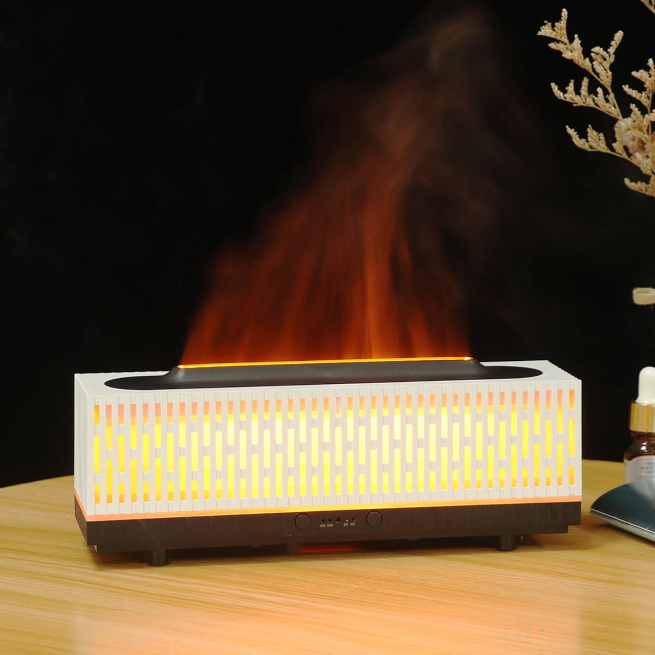 3D Flame Humidifier / Diffuser – GEM HOME
