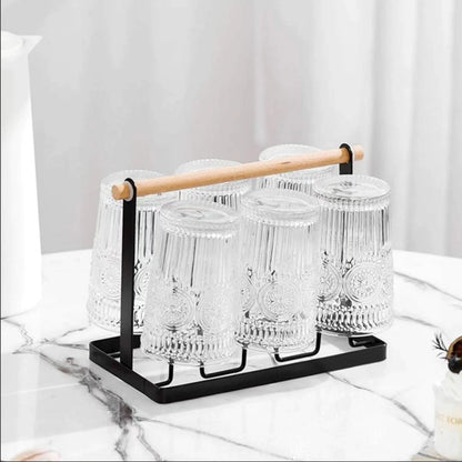 Glasses drying rack