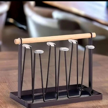 Glasses drying rack