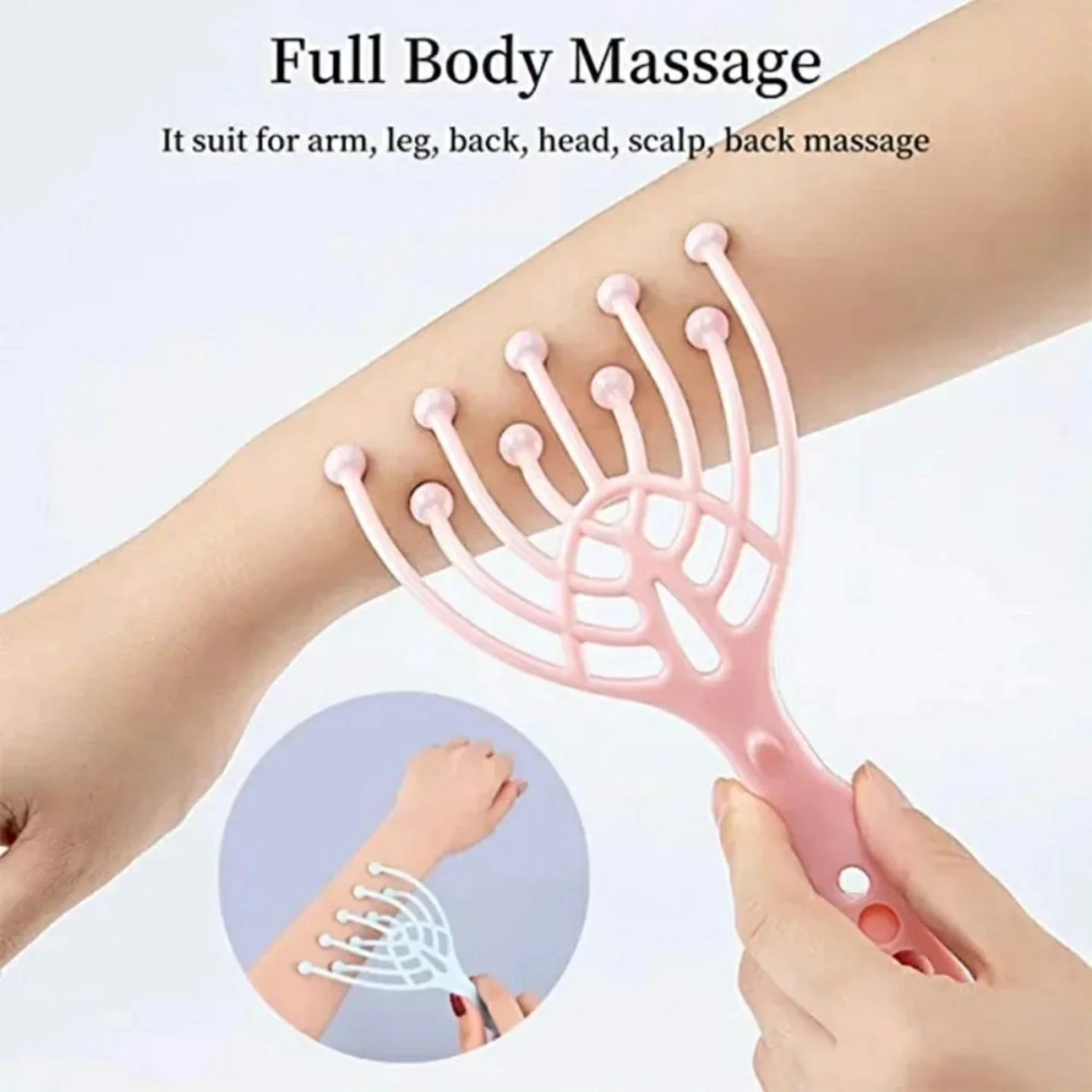 Double Layer Handheld Body Massager