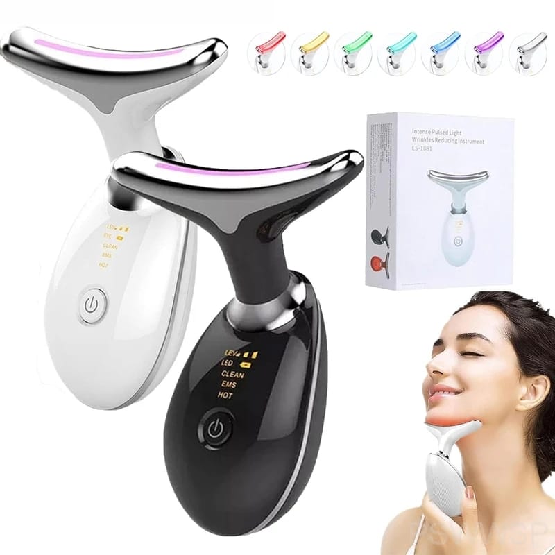 Neck facelift massager