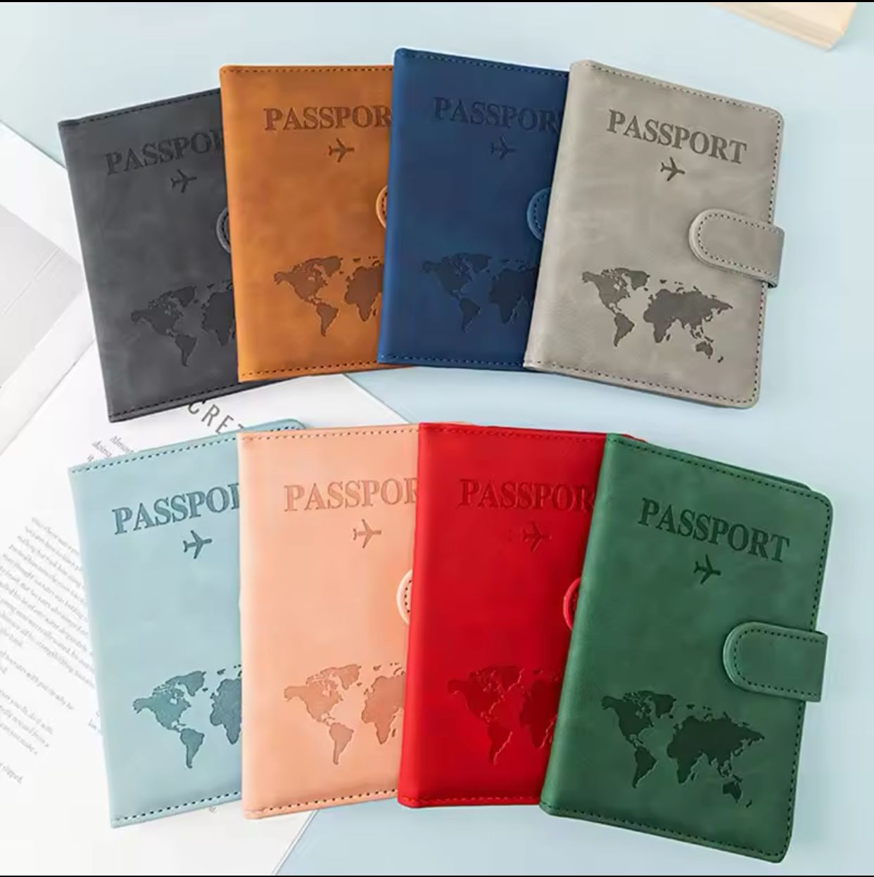 Travel Passport Holder BlackNov