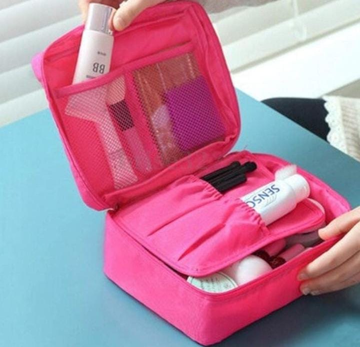 Travel cosmetic make up toiletry bags