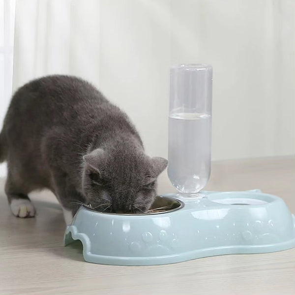 Automatic Gravity Water Dispenser Pet Feeding Bowl