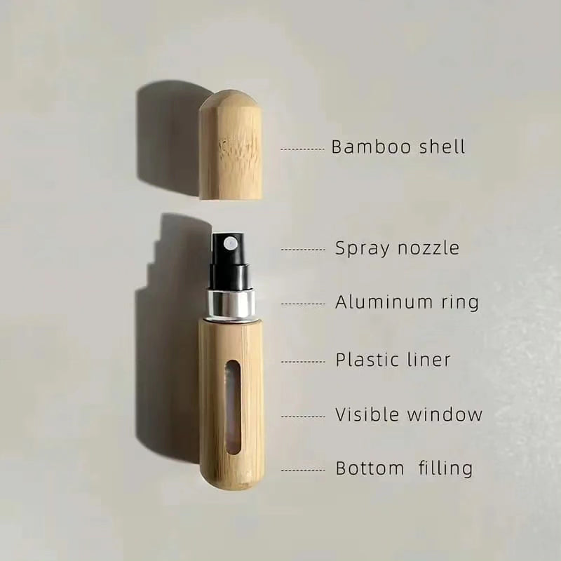 Bamboo Perfume Refill Bottle