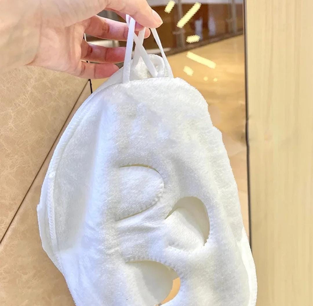 Hot compress face steam towel