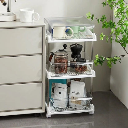 Bathroom storage rack