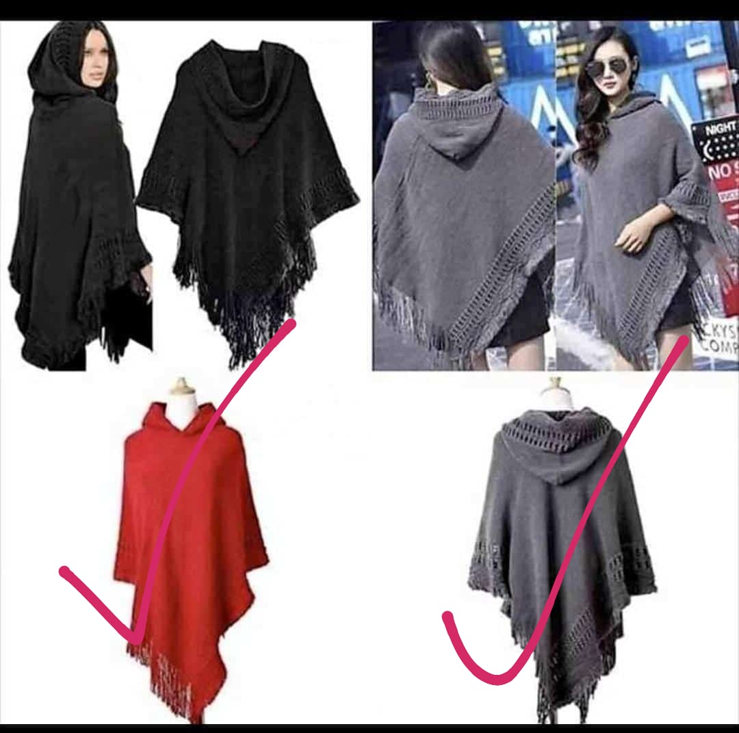 Woolen ponchos