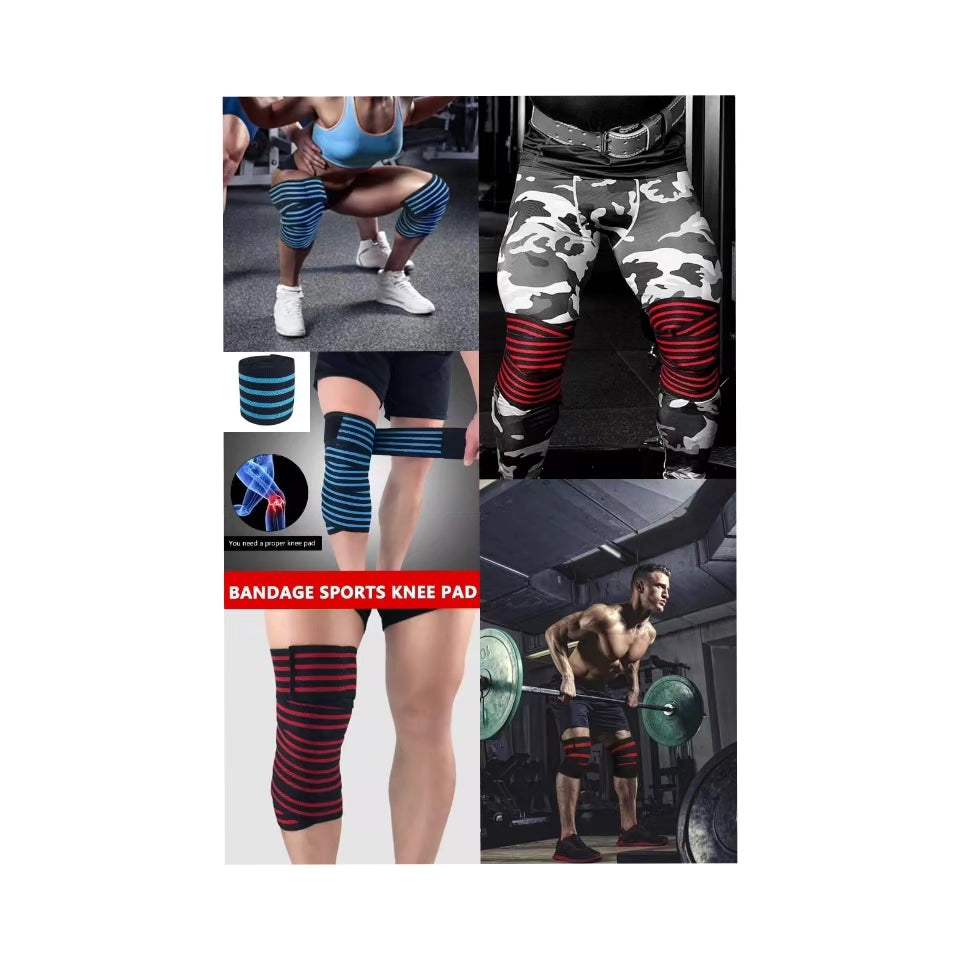 Knee wraps pair for gym