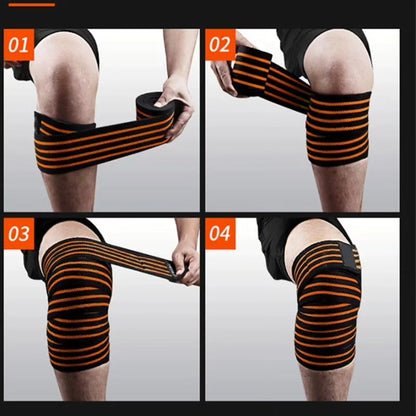 Gym Knee wraps pair