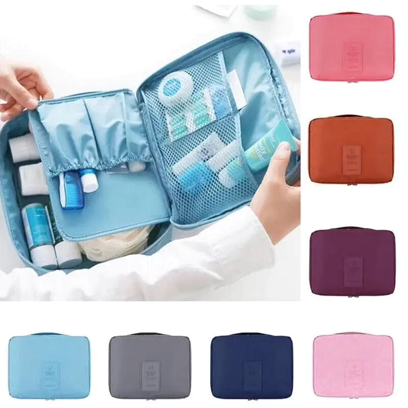 Travel cosmetic make up toiletry bags