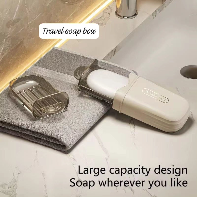 Travel soap box holder