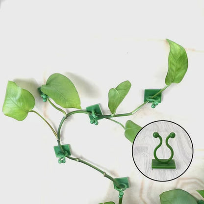 10pcs Invisible Plant  Wall  Clips