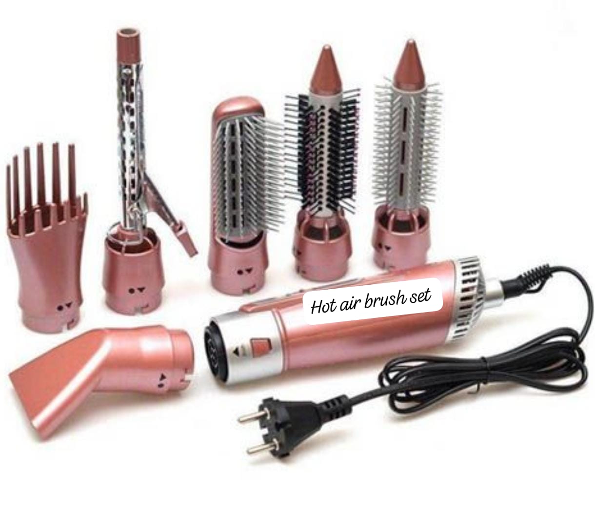 Hot air hair brush set 
Hair straightener set