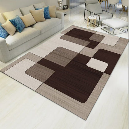 Modern Minimalist Living Room Carpet