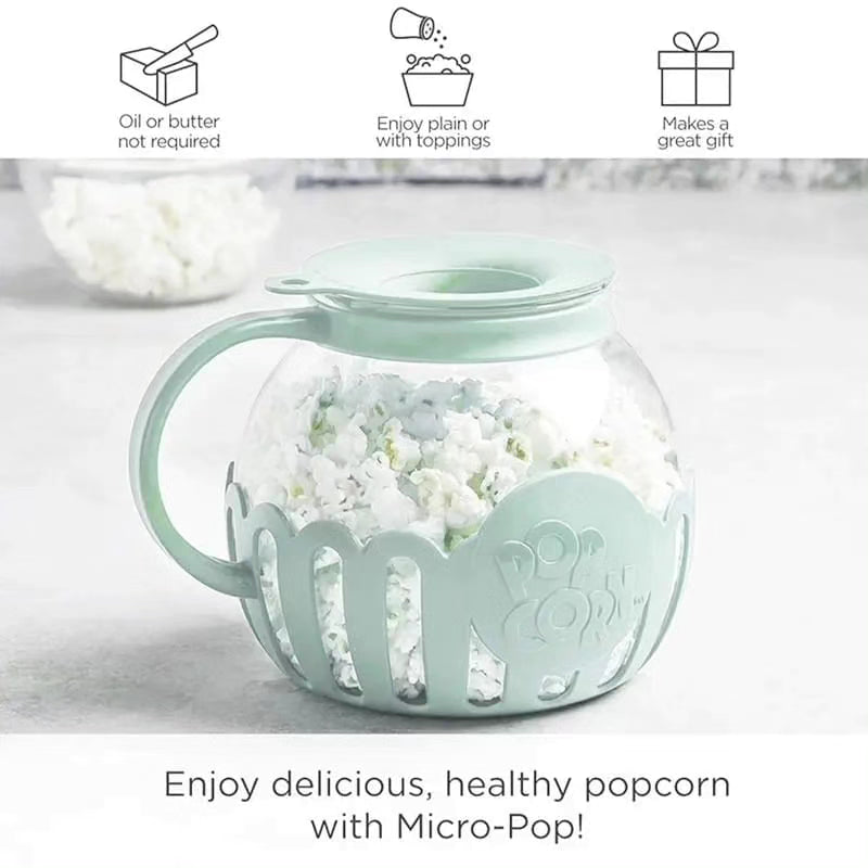 Microwave popcorn maker