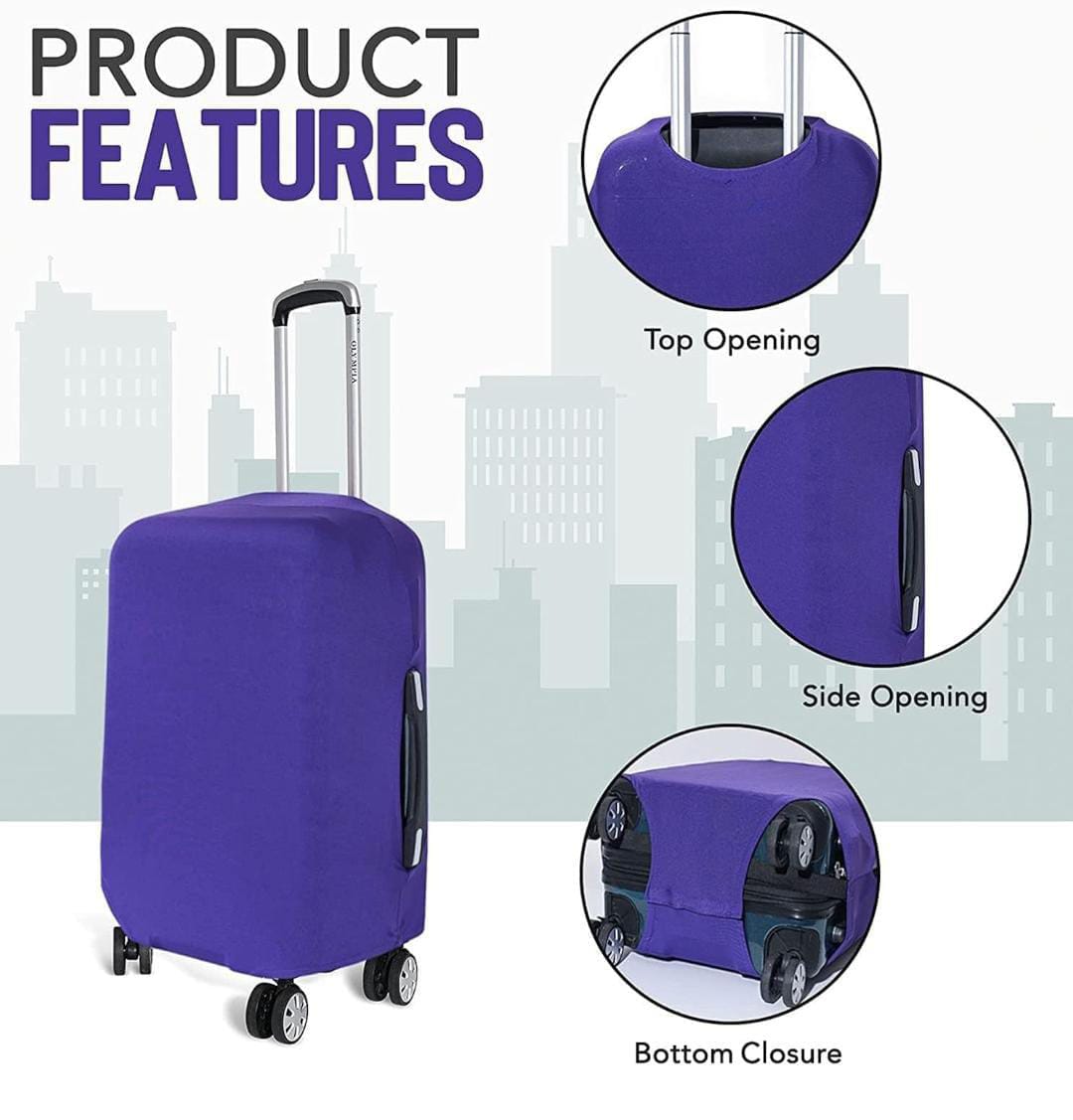 Suitcase protector cover