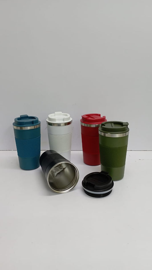 Stainless steel thermal coffee cup