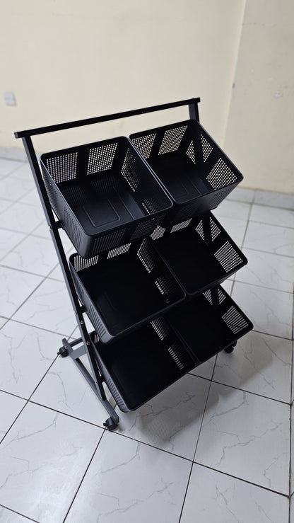 8 Slots  Multifunctional kitchen rack