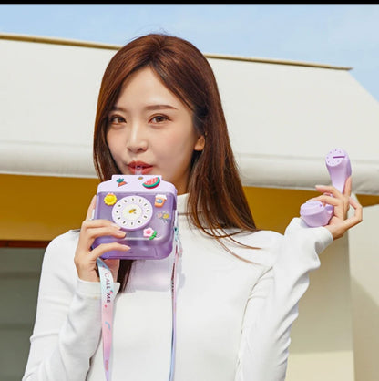 Cute phone themed water bottle gha