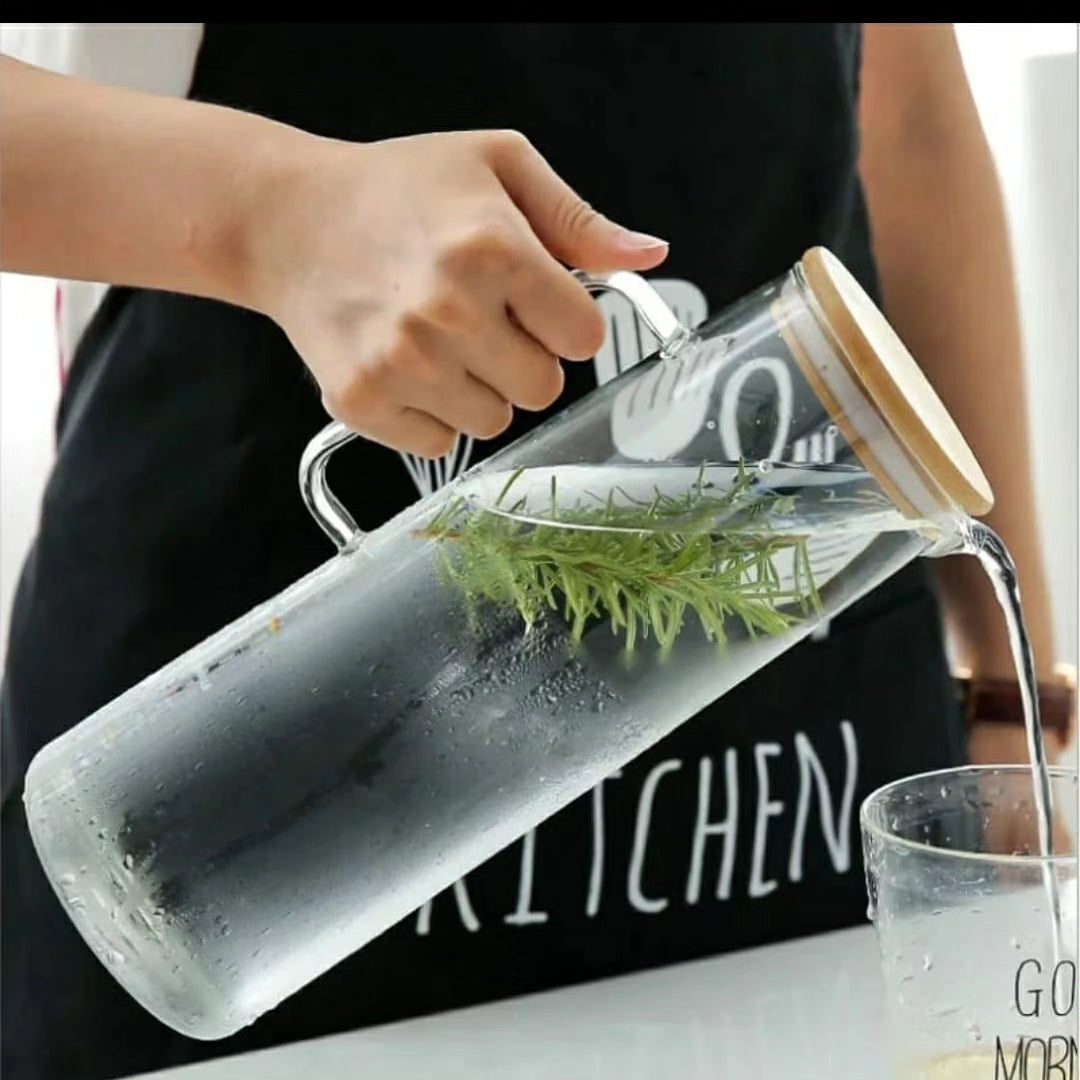 Heat resistance glass jug