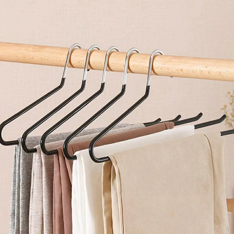 Stainless Steel Hangers for Space-Saving Organization Clothes Rack