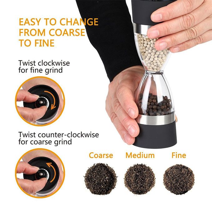 Manual pepper grinder