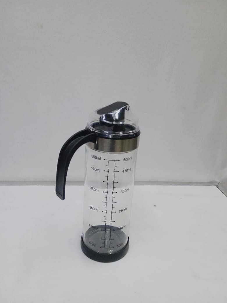 500ml borosilicate glass oil dispenser