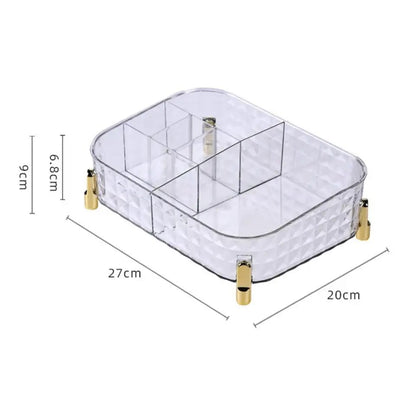 Large Capacity Multi Grid Make Up/ cosmetics  Organizer