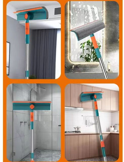 2 in 1 Telescopic window cleaning mop