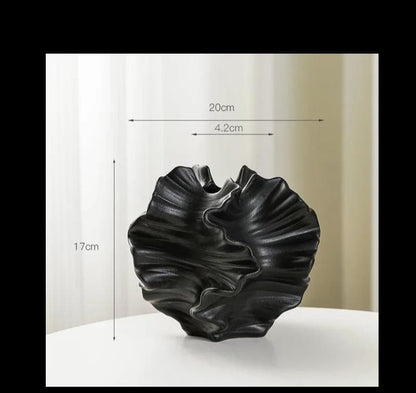 Irregular shape Ceramic Vase