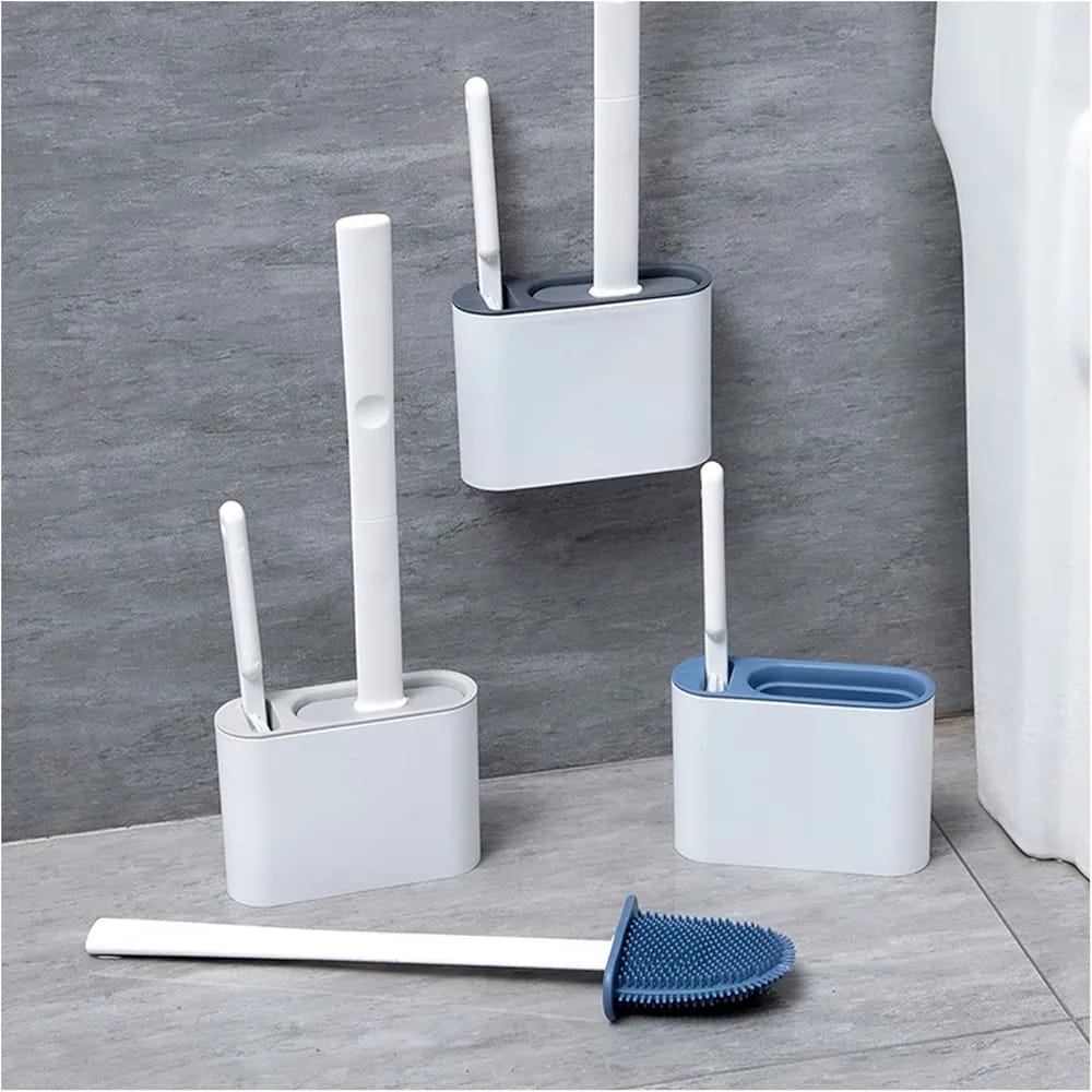 3 in 1 toilet brush set