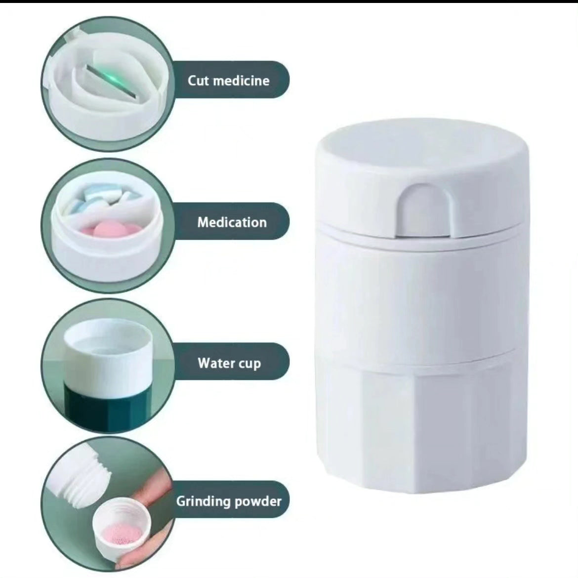 4 in 1 Pill Cutter