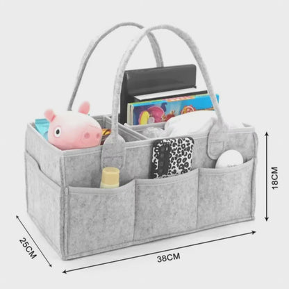 Baby Diaper Caddy Nursery Organizer