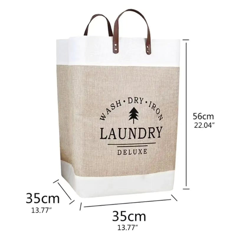 Large capacity laundry basket