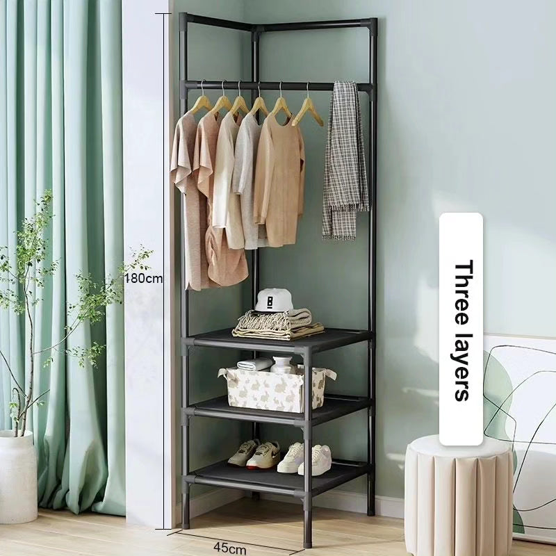 Clothes hanger coat rack organizer